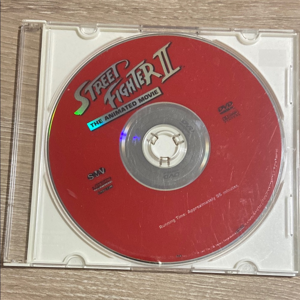 Street Fighter 2 - The Animated Movie [1994] [DVD] Just the Disc